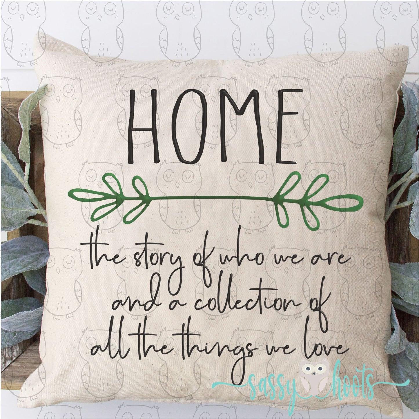 Decorative Pillow Cover - Home