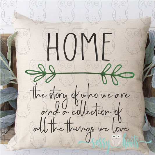 Decorative Pillow Cover - Home